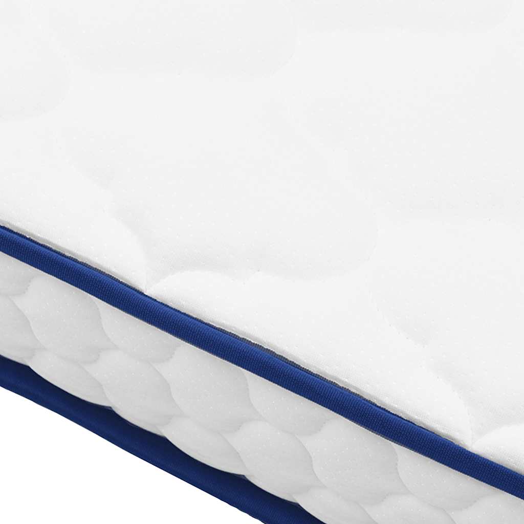 vidaXL Saltea din spumă cu memorie, alb, 80x200x17 cm, moale