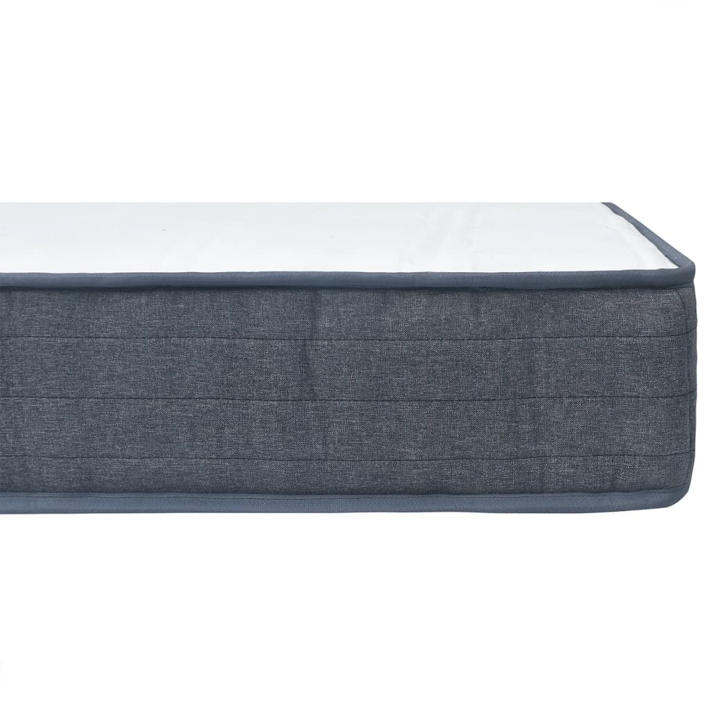 vidaXL Saltea cu arcuri, 160x80x20 cm moale mediu, material textil vidaXL Saltea cu arcuri, 160x80x20 cm moale mediu, material textil