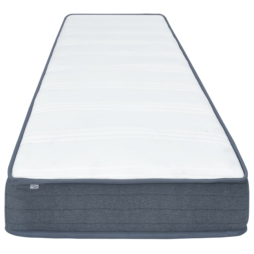 vidaXL Saltea cu arcuri, 190x90x20 cm moale mediu, material textil vidaXL Saltea cu arcuri, 190x90x20 cm moale mediu, material textil