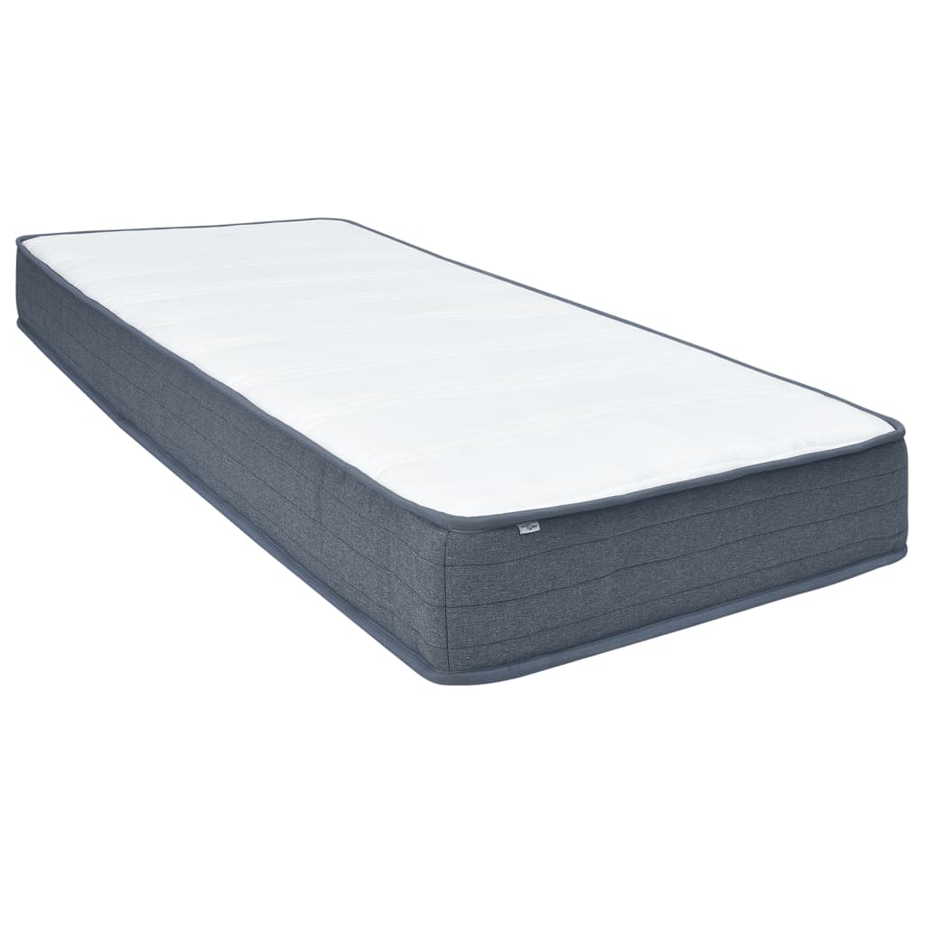 vidaXL Saltea cu arcuri, 190x90x20 cm moale mediu, material textil vidaXL Saltea cu arcuri, 190x90x20 cm moale mediu, material textil