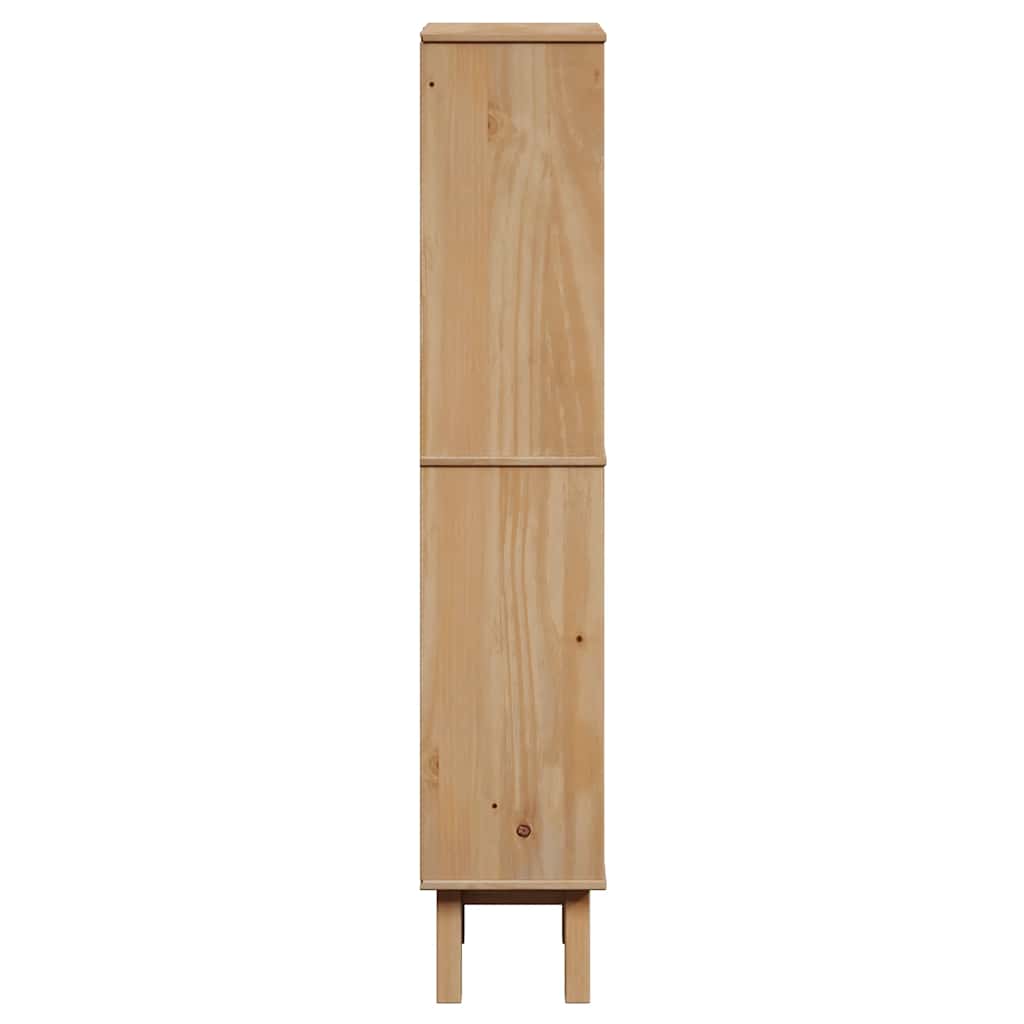 vidaXL Dulap de baie "OTTA", 35x30x159 cm, lemn masiv de pin