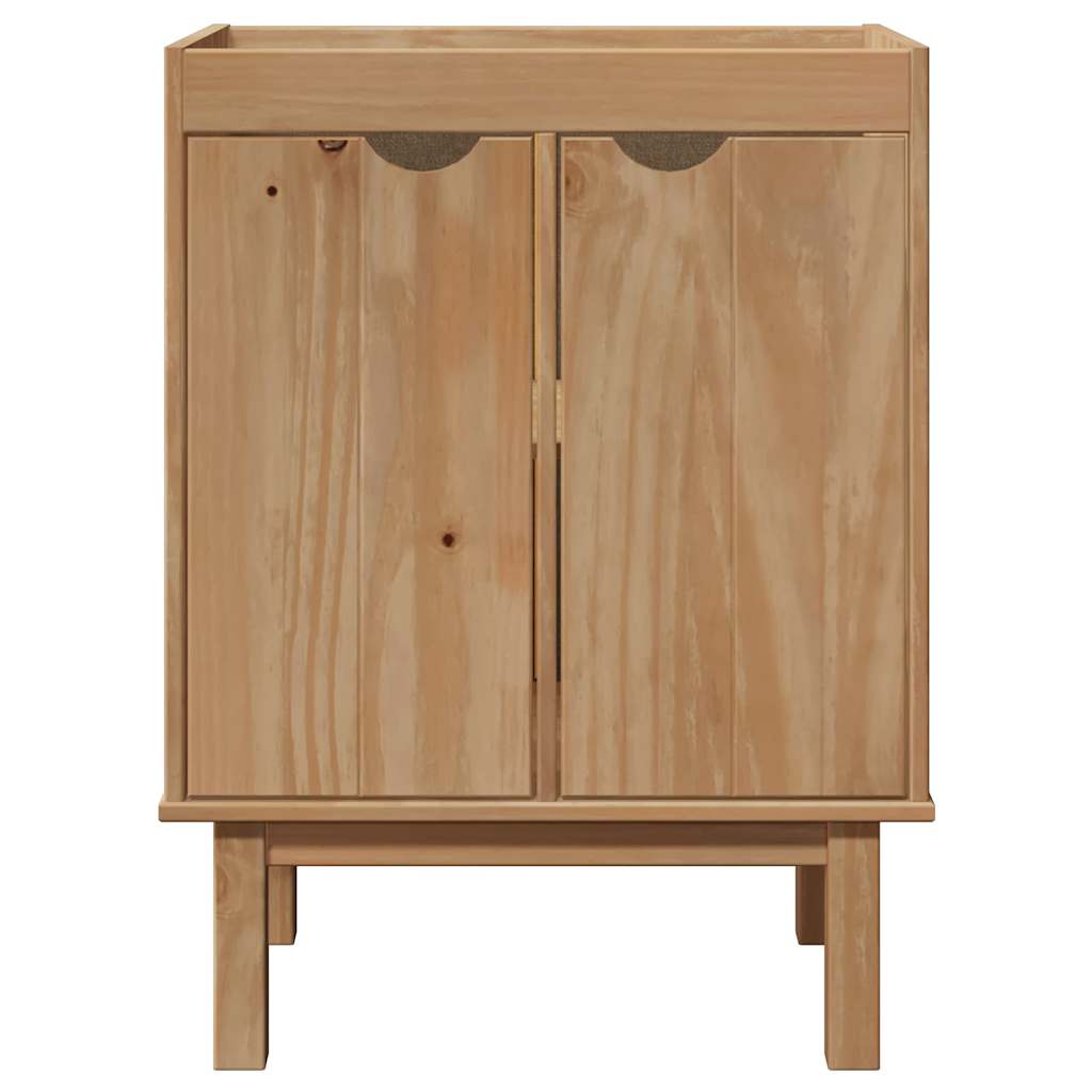 vidaXL Dulap pentru chiuvetă de baie „OTTA” 59x40x80 cm lemn masiv pin vidaXL Dulap pentru chiuvetă de baie „OTTA” 59x40x80 cm lemn masiv pin