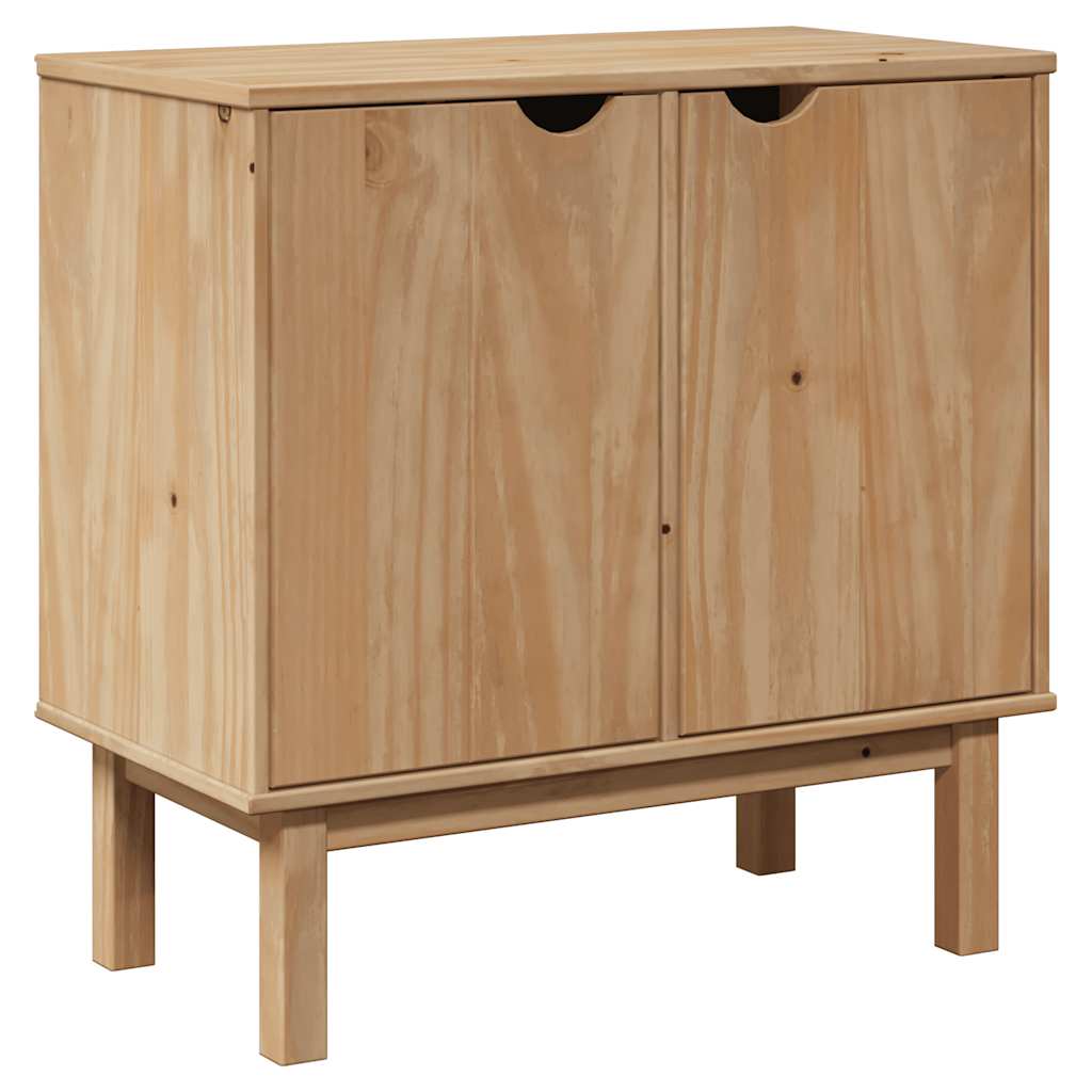 vidaXL Dulap de hol „OTTA”, 75x40x75 cm, lemn masiv de pin vidaXL Dulap de hol „OTTA”, 75x40x75 cm, lemn masiv de pin