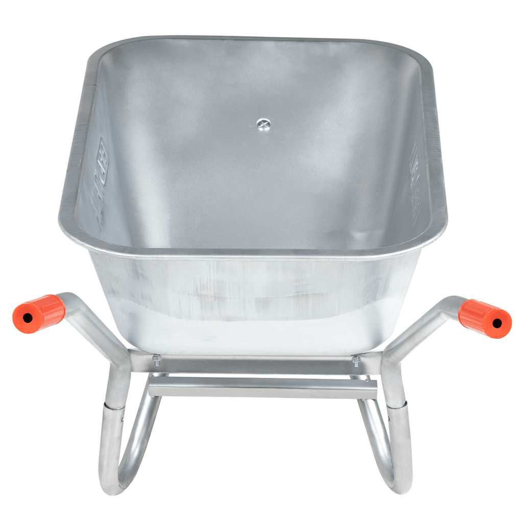 vidaXL Roabă 90 L 150 kg Oțel galvanizat și plastic vidaXL Roabă 90 L 150 kg Oțel galvanizat și plastic