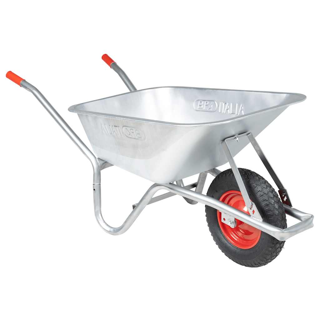 vidaXL Roabă 90 L 150 kg Oțel galvanizat și plastic vidaXL Roabă 90 L 150 kg Oțel galvanizat și plastic