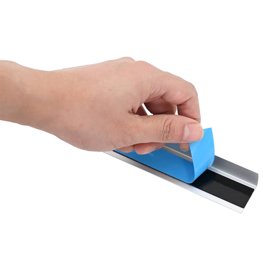 vidaXL Profile pentru marginea treptelor 30 pcs Argintiu 67 cm vidaXL Profile pentru marginea treptelor 30 pcs Argintiu 67 cm