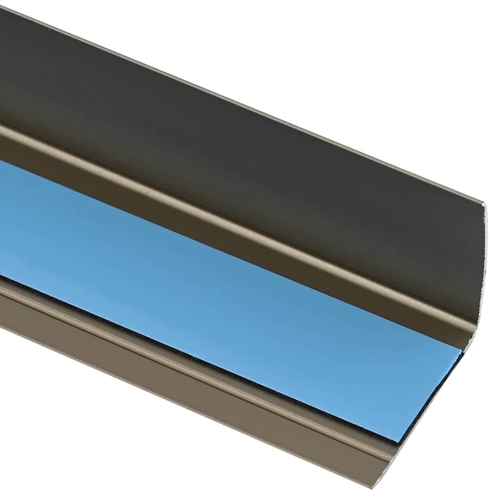 vidaXL Profile pentru marginea treptelor 30 pcs Șampanie 67 cm