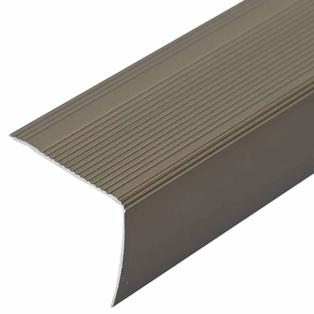 vidaXL Profile pentru marginea treptelor 10 pcs Șampanie 67 cm