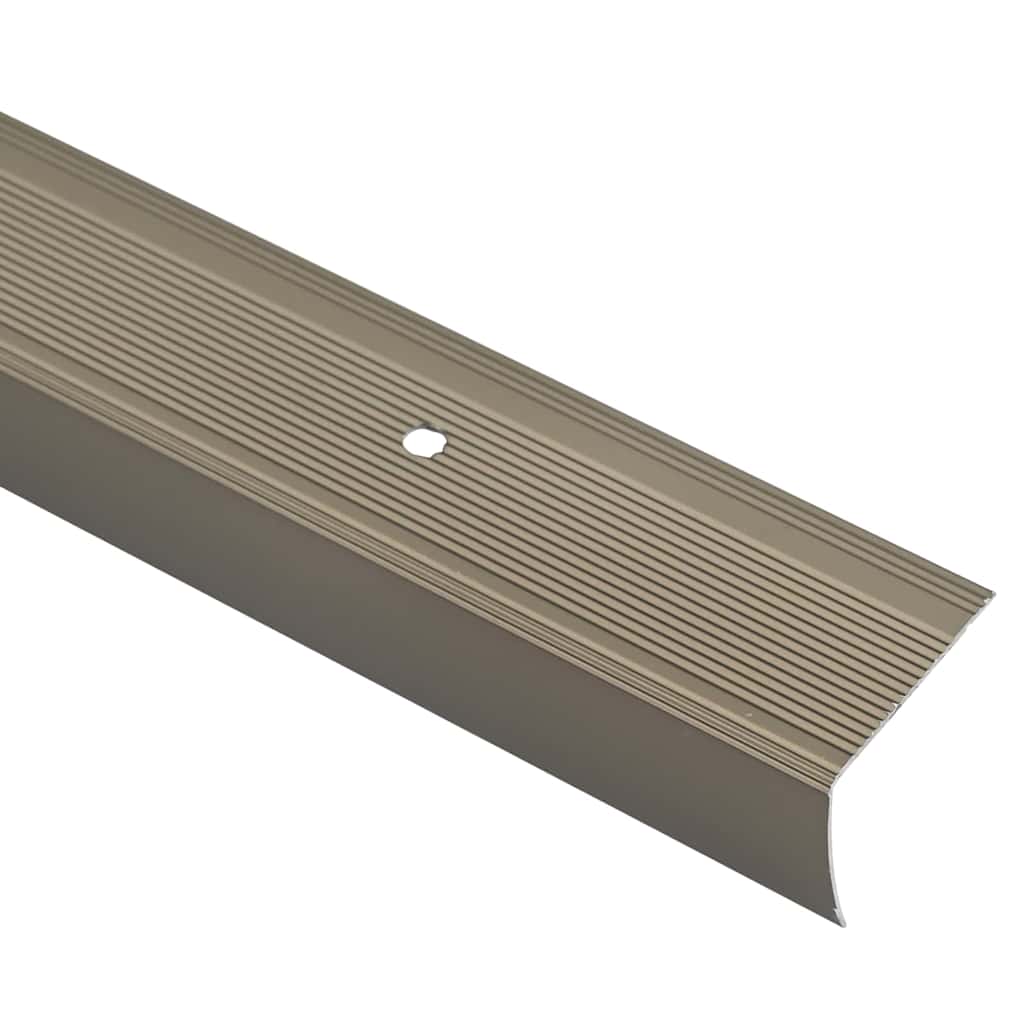 vidaXL Profile pentru marginea treptelor 30 pcs Șampanie 67 cm