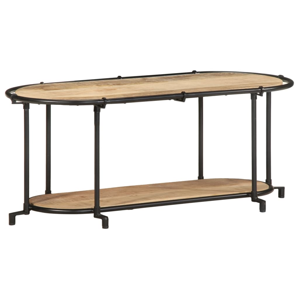 vidaXL Dulap TV, 100x42x40 cm, lemn masiv mango brut
