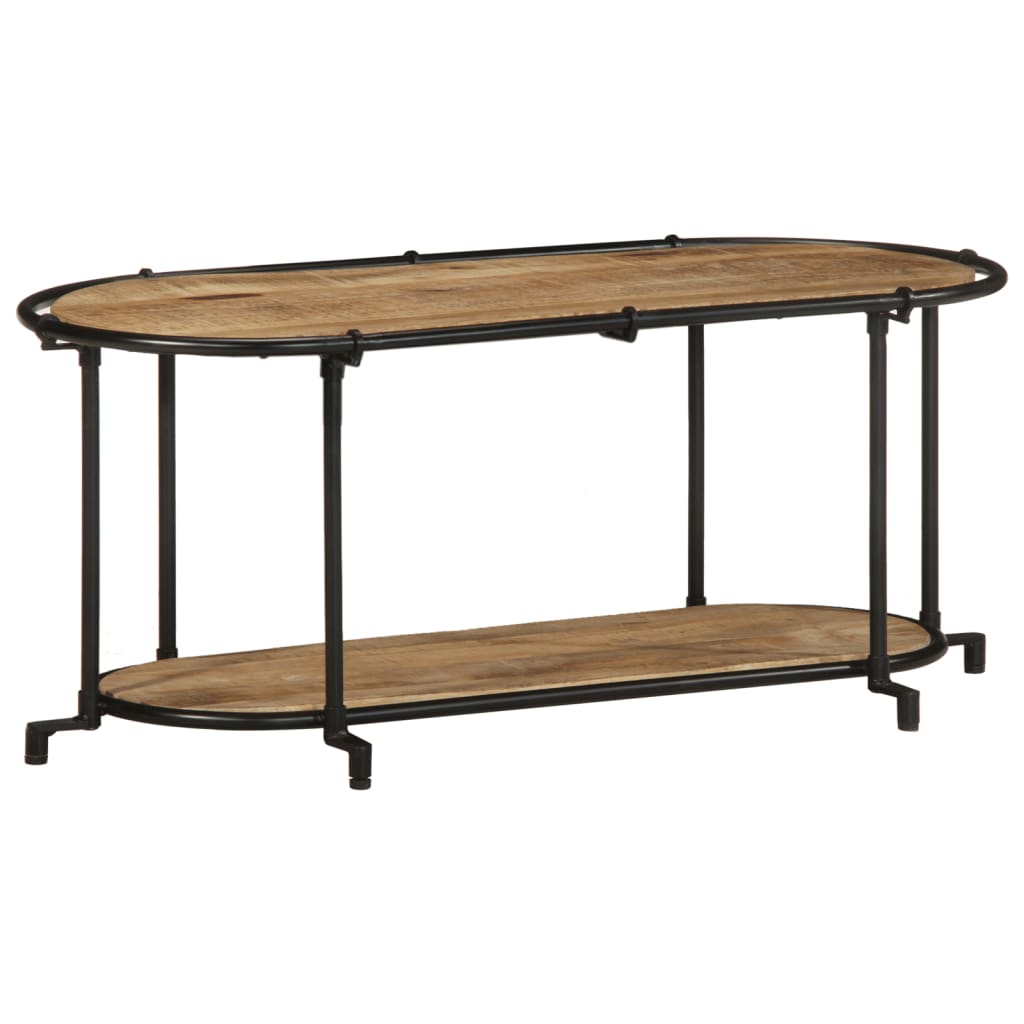 vidaXL Dulap TV, 100x42x40 cm, lemn masiv mango brut