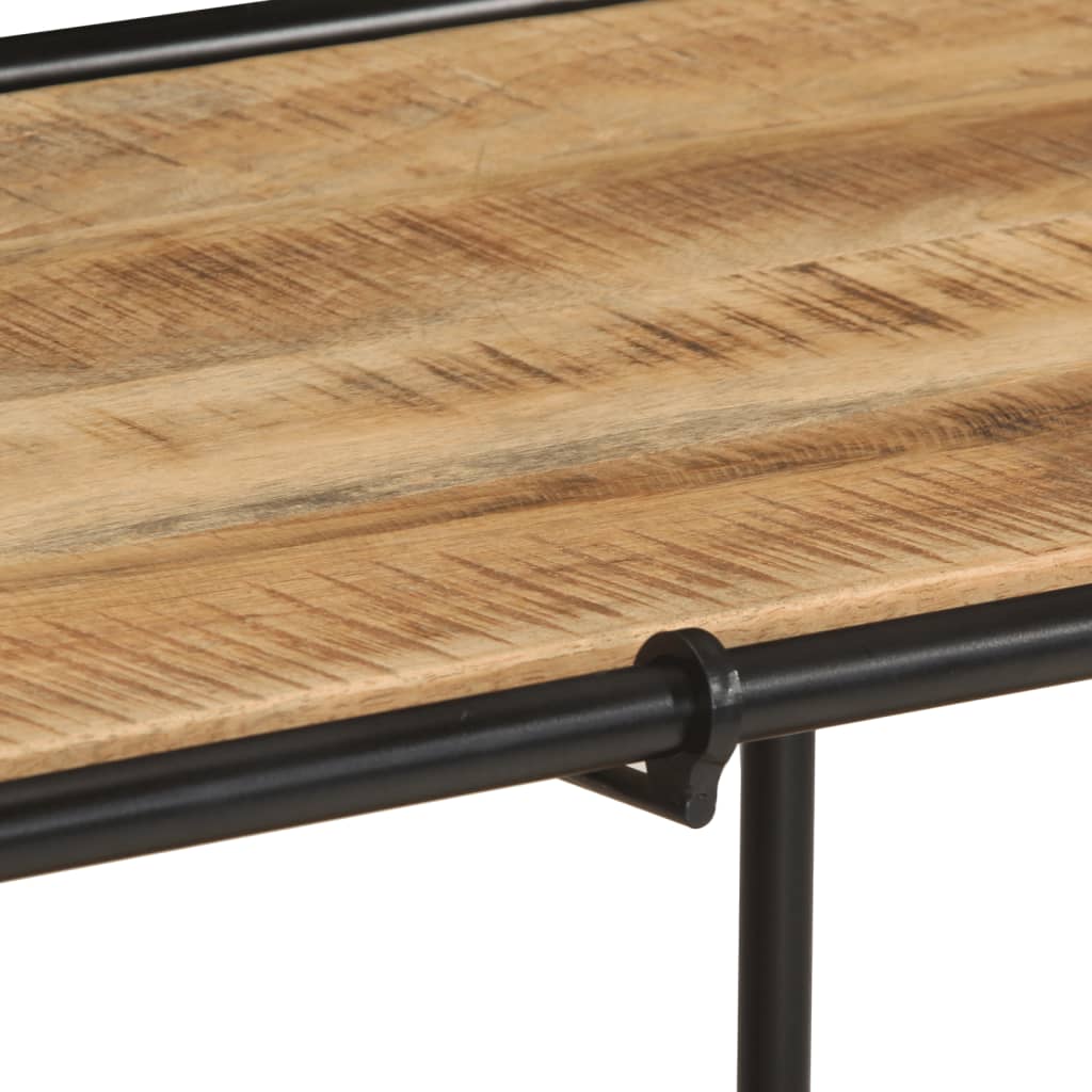 vidaXL Dulap TV, 100x42x40 cm, lemn masiv mango brut
