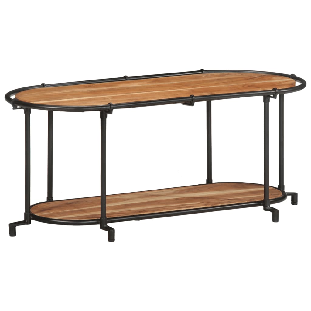 vidaXL Dulap TV, 100x42x40 cm, lemn masiv de acacia