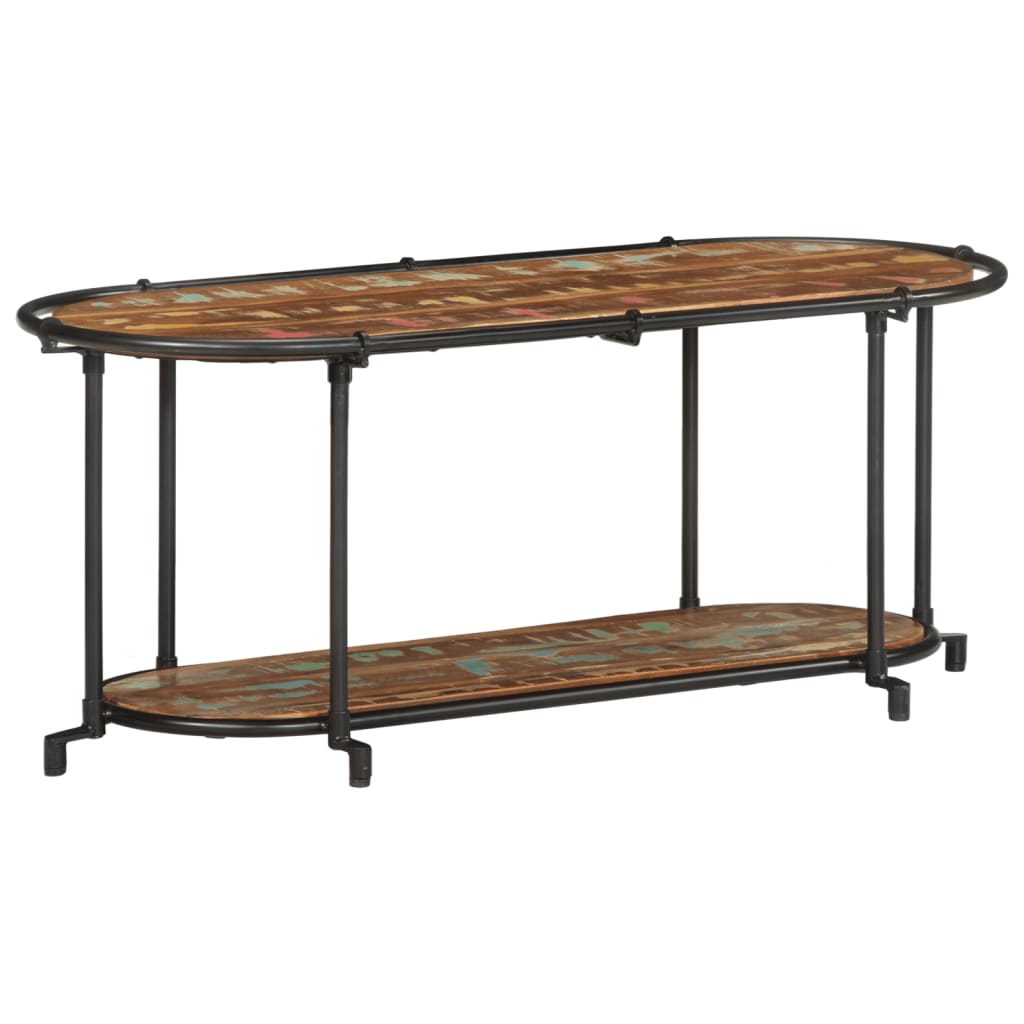 vidaXL Dulap TV, 100x42x40 cm, lemn masiv reciclat
