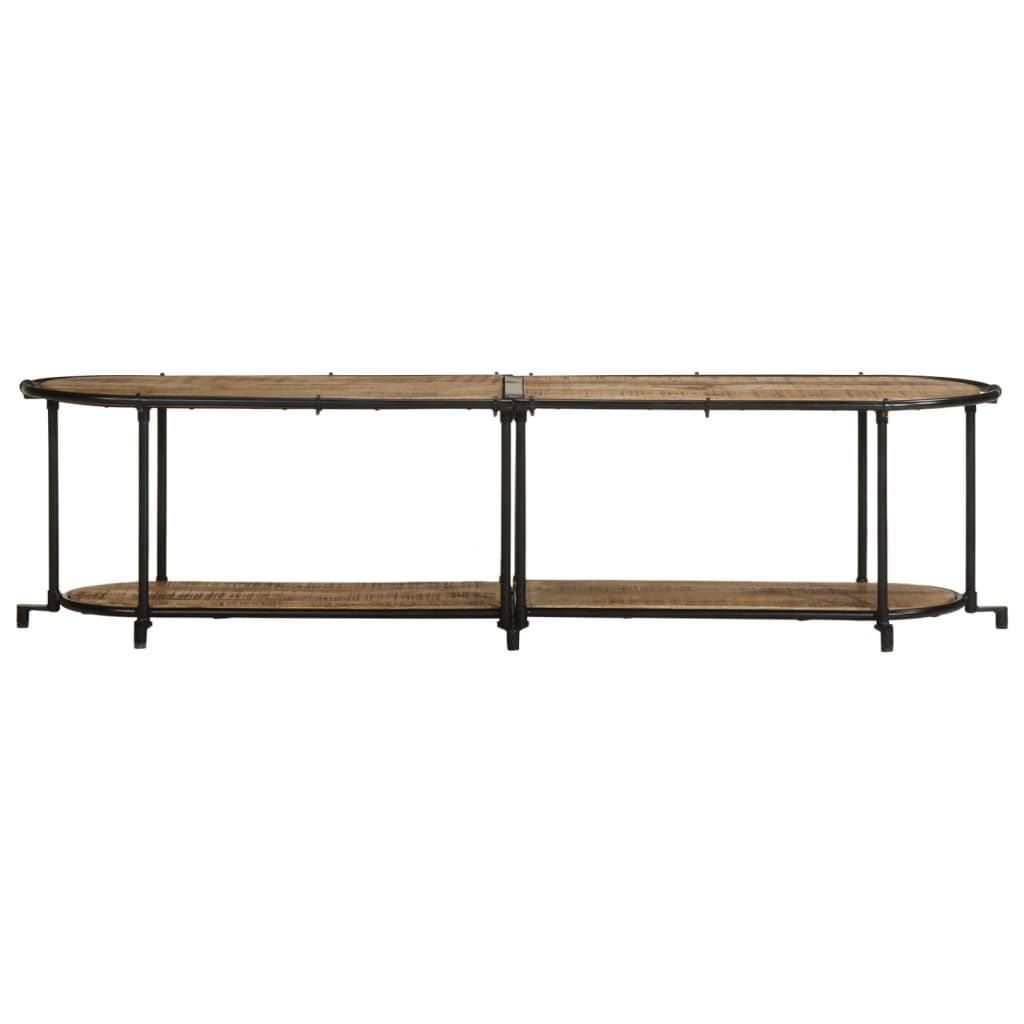 vidaXL Dulap TV, 160x42x40 cm, lemn masiv mango brut vidaXL Dulap TV, 160x42x40 cm, lemn masiv mango brut