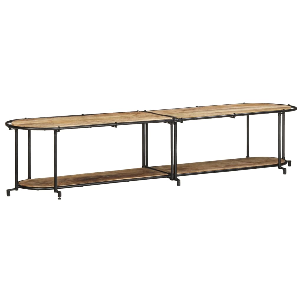 vidaXL Dulap TV, 200x42x40 cm, lemn masiv mango brut