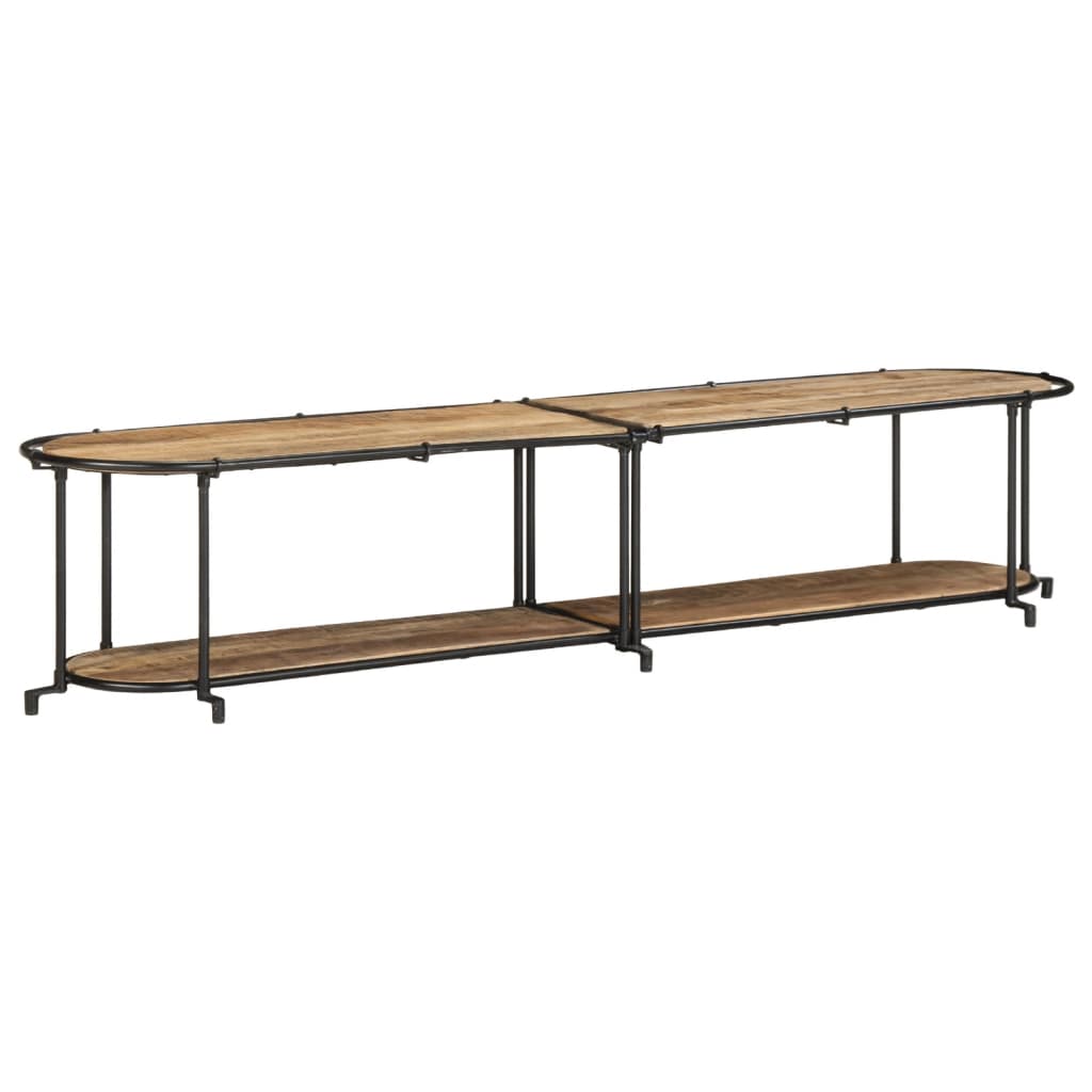 vidaXL Dulap TV, 200x42x40 cm, lemn masiv mango brut