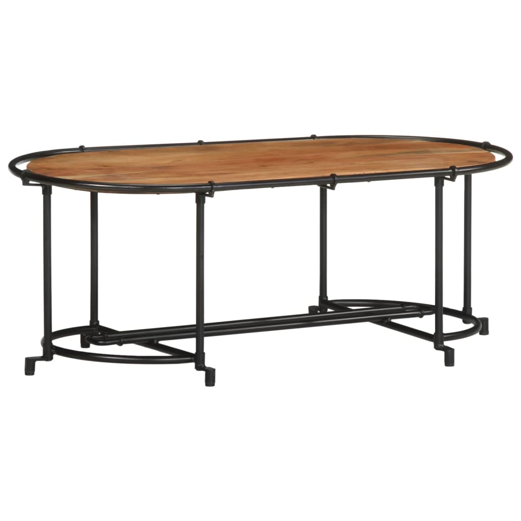 vidaXL Măsuță de cafea, 110x55x40 cm, lemn masiv acacia vidaXL Măsuță de cafea, 110x55x40 cm, lemn masiv acacia