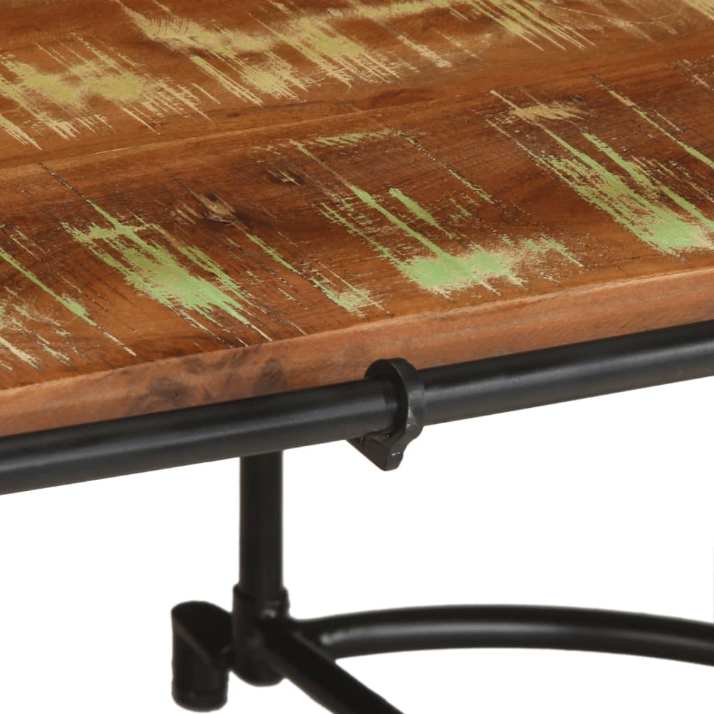 vidaXL Măsuță de cafea, 110x55x40 cm, lemn masiv recuperat vidaXL Măsuță de cafea, 110x55x40 cm, lemn masiv recuperat
