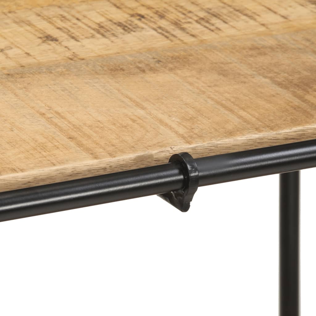 vidaXL Masă consolă, 110x42x76 cm, lemn masiv de mango brut vidaXL Masă consolă, 110x42x76 cm, lemn masiv de mango brut