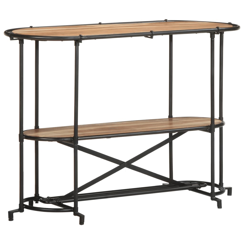 vidaXL Masă consolă, 110x42x76 cm, lemn masiv de acacia vidaXL Masă consolă, 110x42x76 cm, lemn masiv de acacia