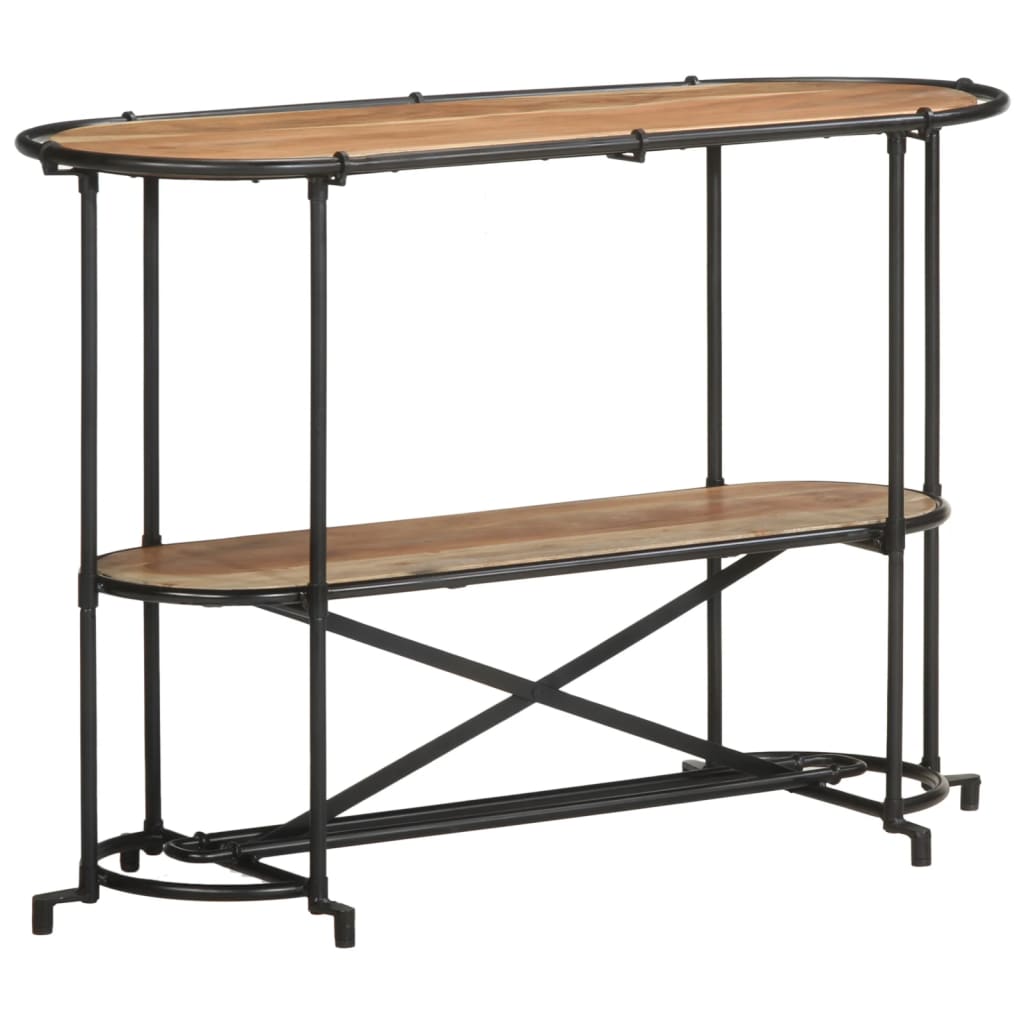 vidaXL Masă consolă, 110x42x76 cm, lemn masiv de acacia vidaXL Masă consolă, 110x42x76 cm, lemn masiv de acacia