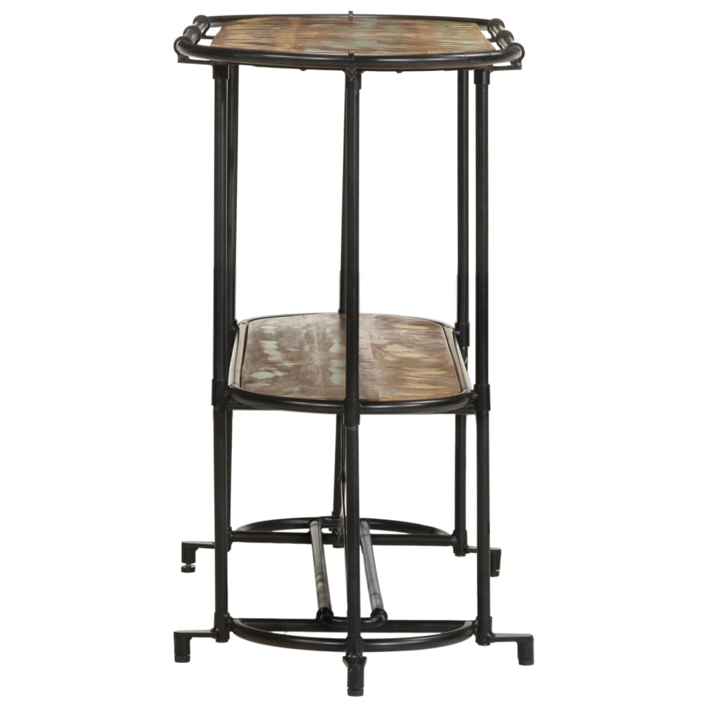 vidaXL Masă consolă, 110x42x76 cm, lemn masiv reciclat