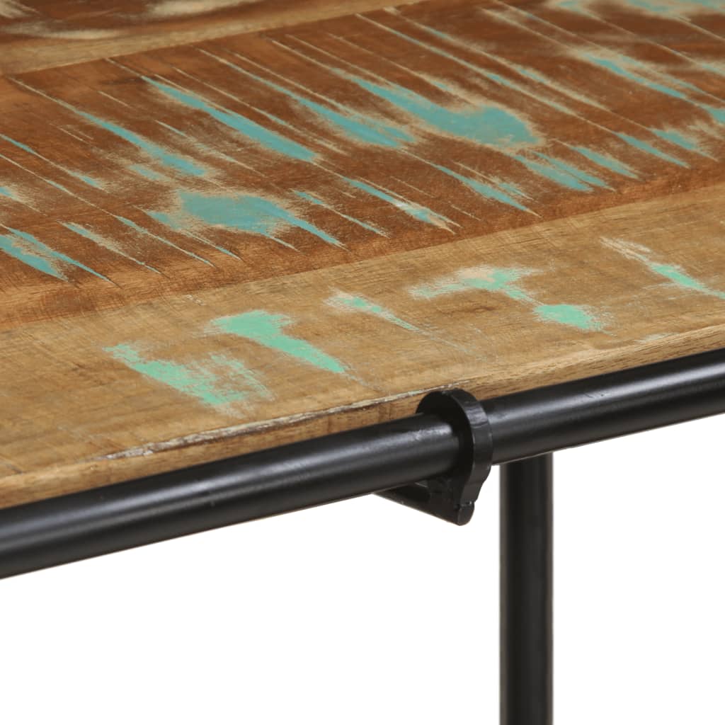 vidaXL Masă consolă, 110x42x76 cm, lemn masiv reciclat