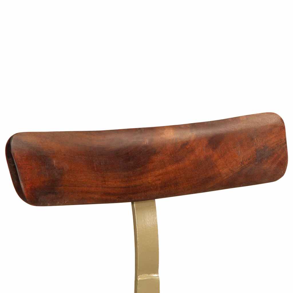 vidaXL Scaune de bar 2 buc 49x43x79 cm lemn masiv de mango