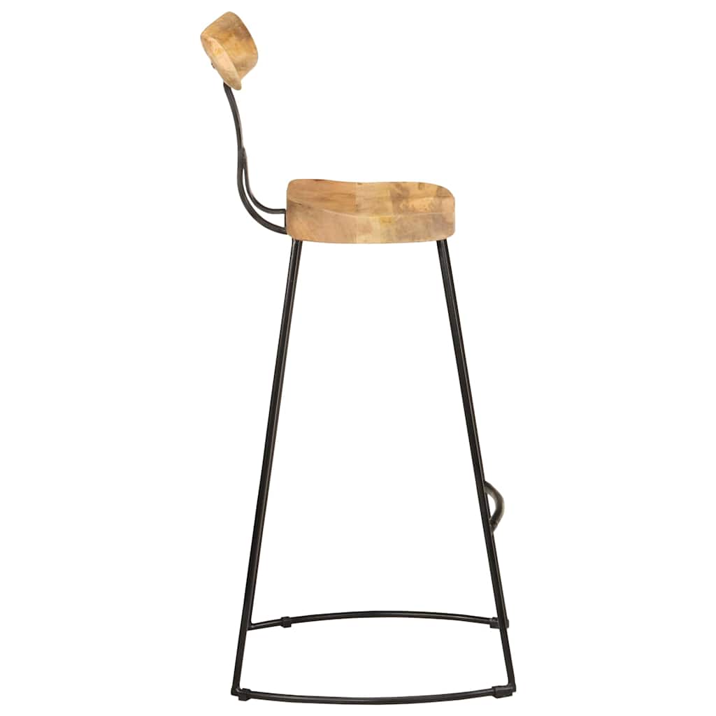 vidaXL Scaune de bar 2 buc 49x43x103 cm lemn masiv de mango vidaXL Scaune de bar 2 buc 49x43x103 cm lemn masiv de mango