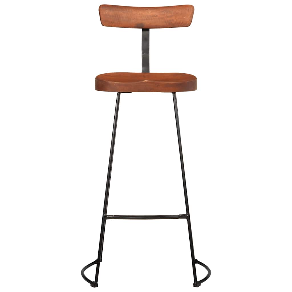 vidaXL Scaune de bar 2 buc 49x43x103 cm lemn masiv de mango vidaXL Scaune de bar 2 buc 49x43x103 cm lemn masiv de mango