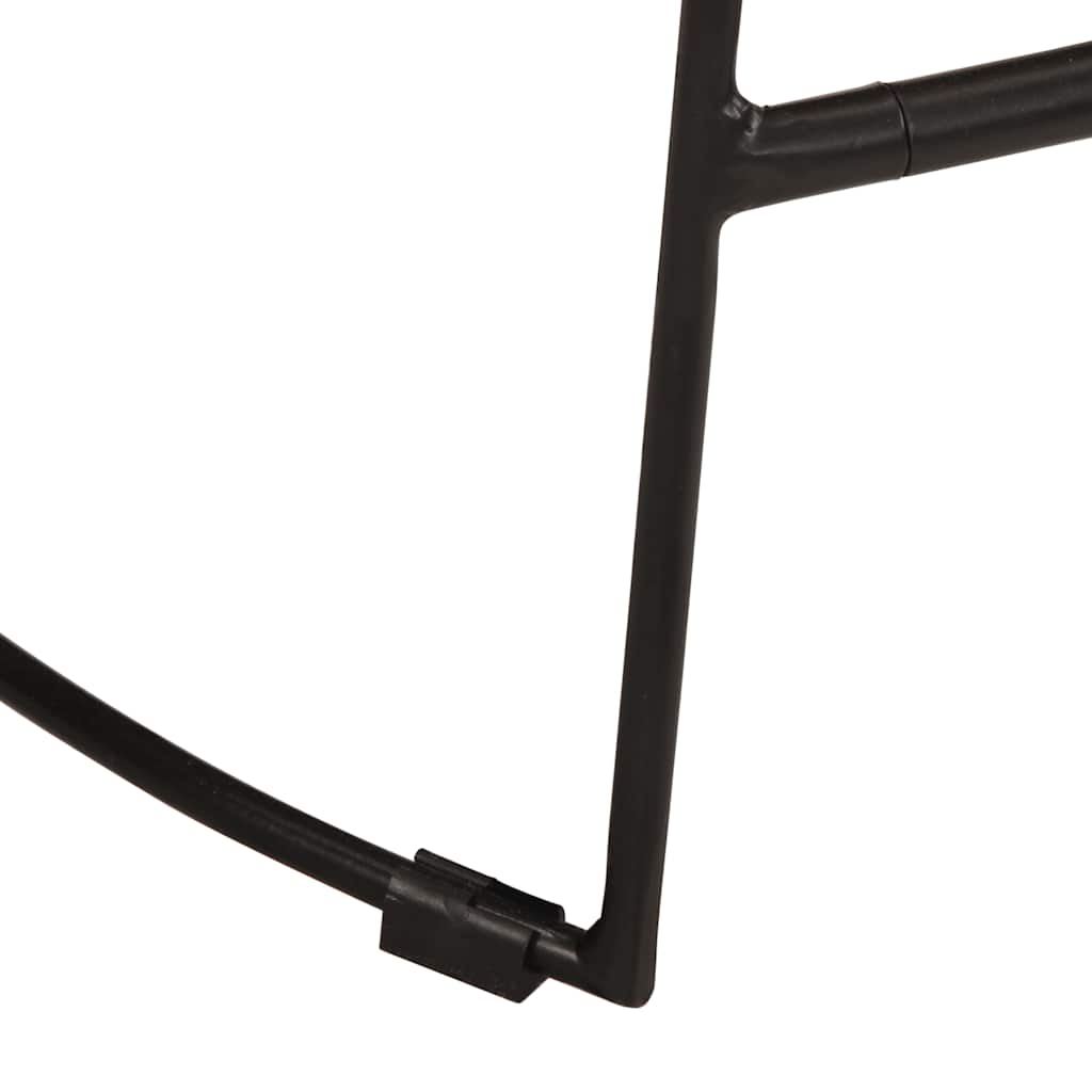 vidaXL Scaune de bar 2 buc Negru 45x40x78 cm lemn masiv de mango vidaXL Scaune de bar 2 buc Negru 45x40x78 cm lemn masiv de mango