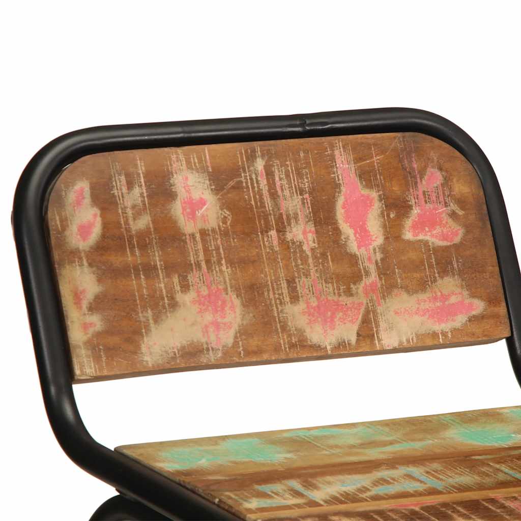 vidaXL Scaune de bar 2 buc 46x35,5x80 cm lemn masiv recuperat vidaXL Scaune de bar 2 buc 46x35,5x80 cm lemn masiv recuperat
