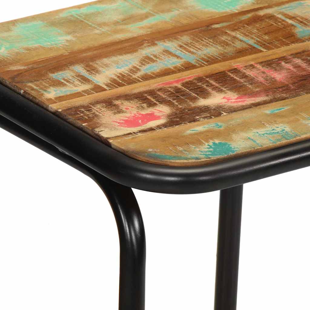 vidaXL Scaune de bar 4 buc 46x35,5x80 cm lemn masiv recuperat vidaXL Scaune de bar 4 buc 46x35,5x80 cm lemn masiv recuperat
