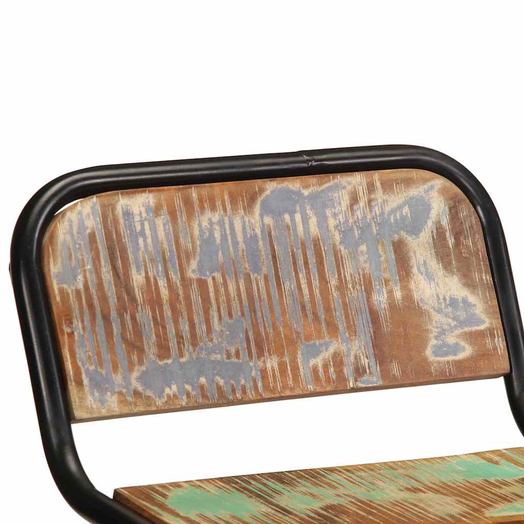 vidaXL Scaune de bar 2 buc 46x35,5x70 cm lemn masiv recuperat vidaXL Scaune de bar 2 buc 46x35,5x70 cm lemn masiv recuperat
