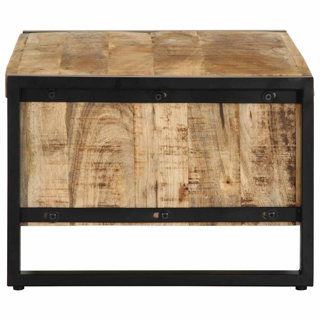 vidaXL Măsuță de cafea, 90x50x36 cm, lemn masiv de mango brut vidaXL Măsuță de cafea, 90x50x36 cm, lemn masiv de mango brut