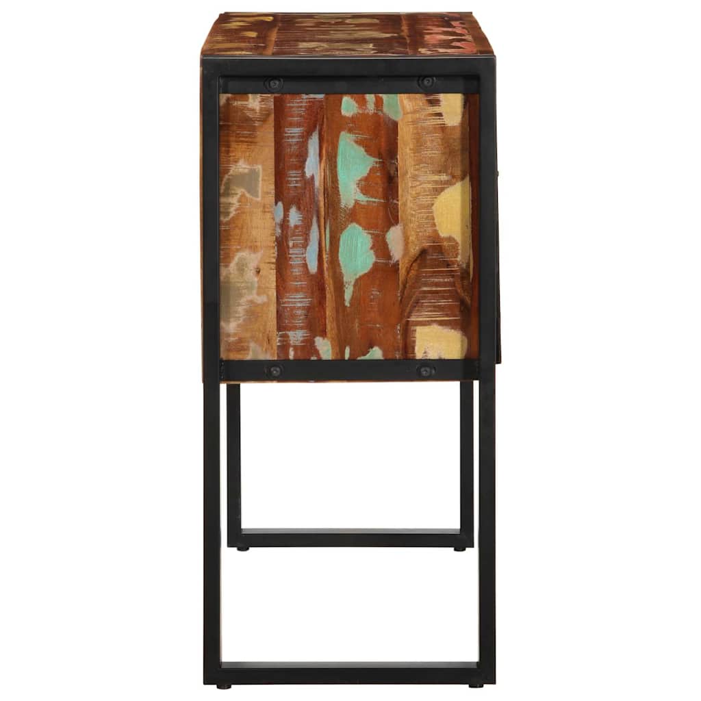 vidaXL Consolă multicolor 90x35x75 cm lemn masiv recuperat vidaXL Consolă multicolor 90x35x75 cm lemn masiv recuperat
