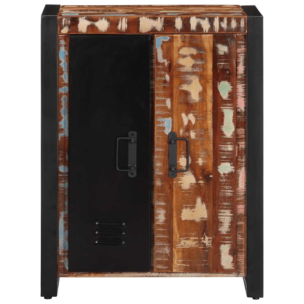 vidaXL Bufetă multicolor 55x35x70 cm lemn masiv recuperat