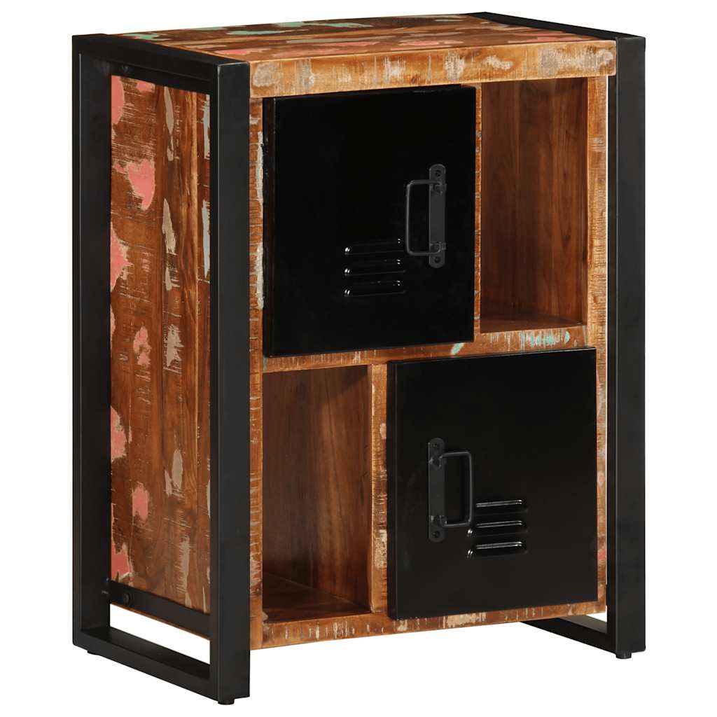 vidaXL Bufetă multicolor 55x35x70 cm lemn masiv recuperat