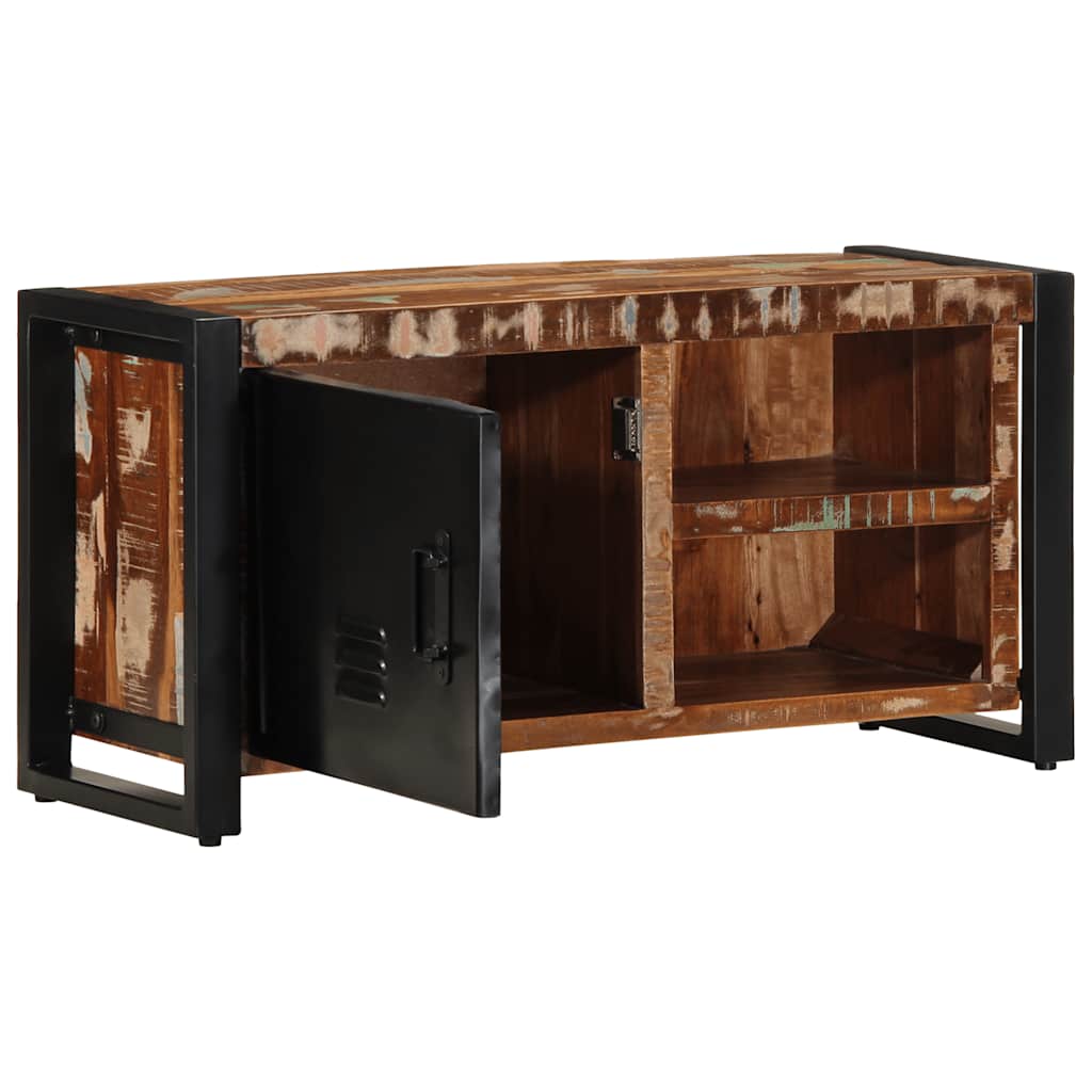 vidaXL Dulap TV 80x30x40 cm lemn masiv recuperat