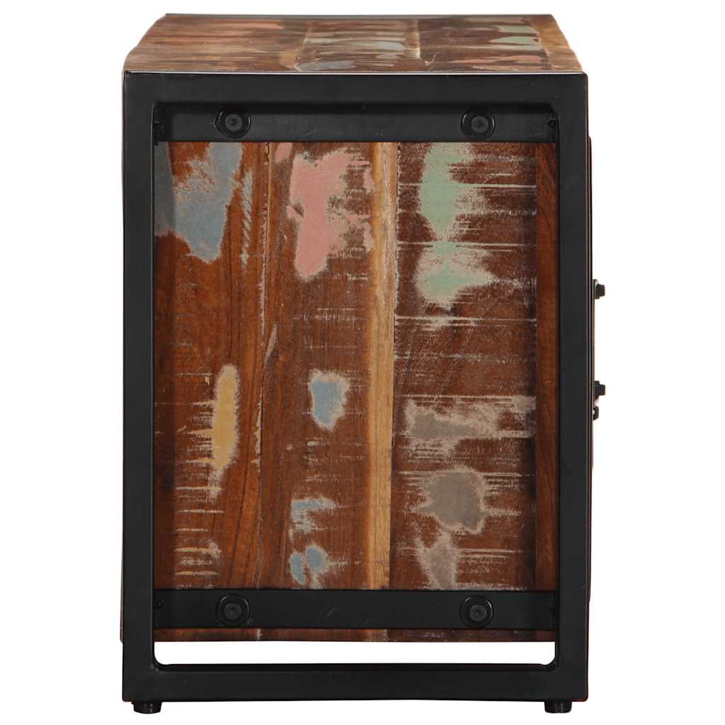 vidaXL Dulap TV 100x30x40 cm lemn masiv recuperat