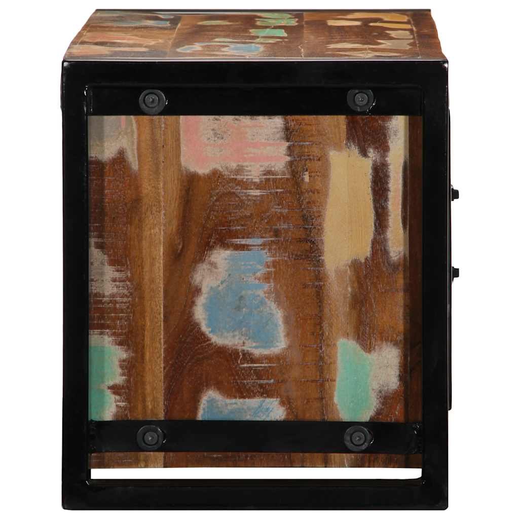 vidaXL Dulap TV 80x30x35 cm lemn masiv recuperat