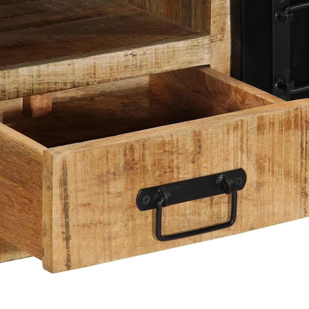 vidaXL Dulap TV 100x30x35 cm lemn masiv de mango