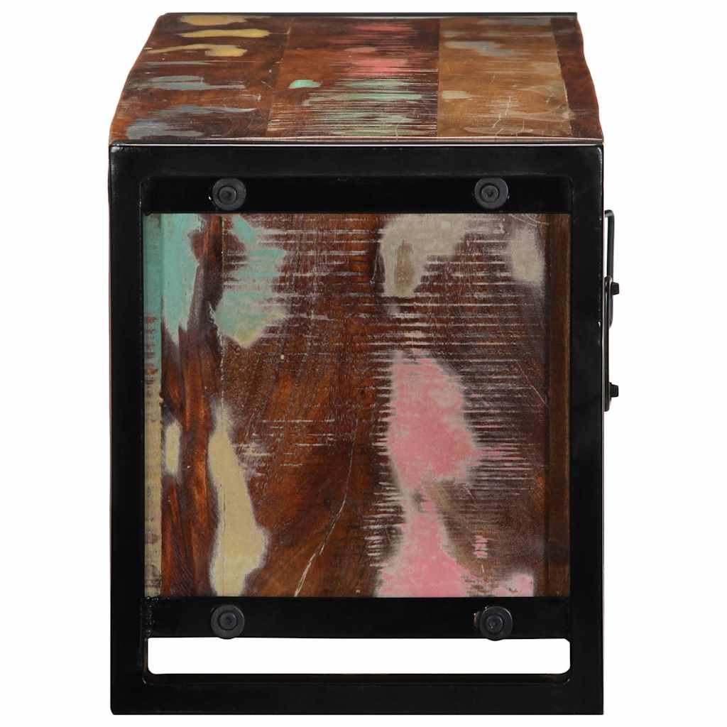 vidaXL Dulap TV 100x30x35 cm lemn masiv recuperat