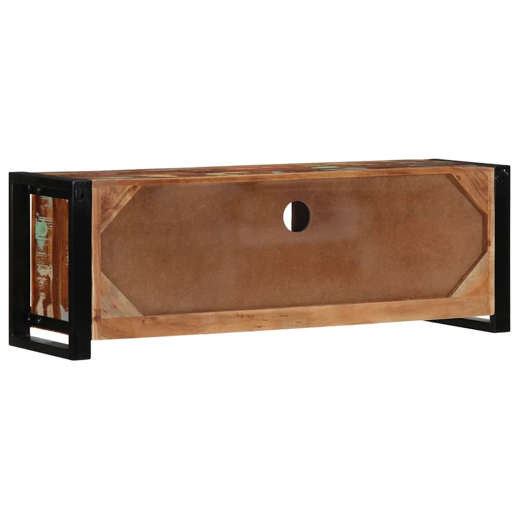 vidaXL Dulap TV 100x30x35 cm lemn masiv recuperat