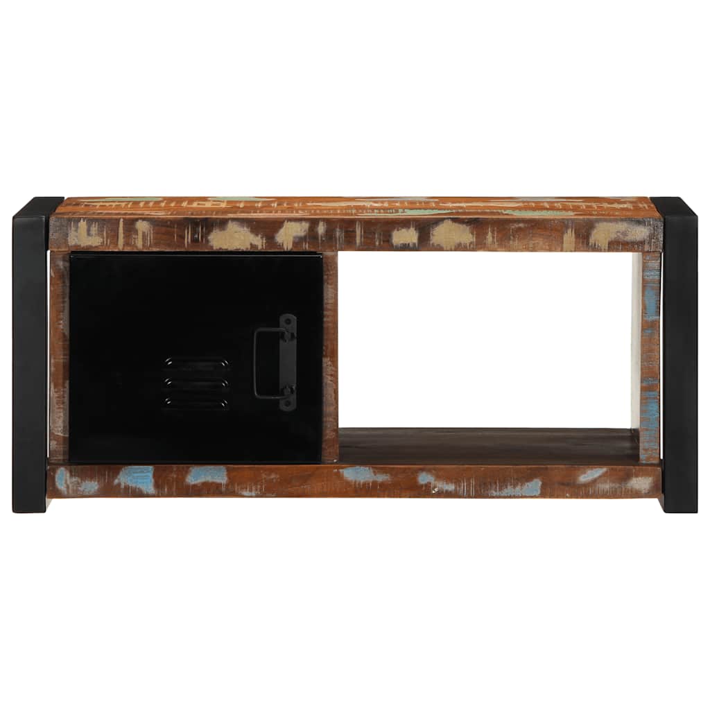 vidaXL Dulap TV 80x30x35 cm lemn masiv recuperat