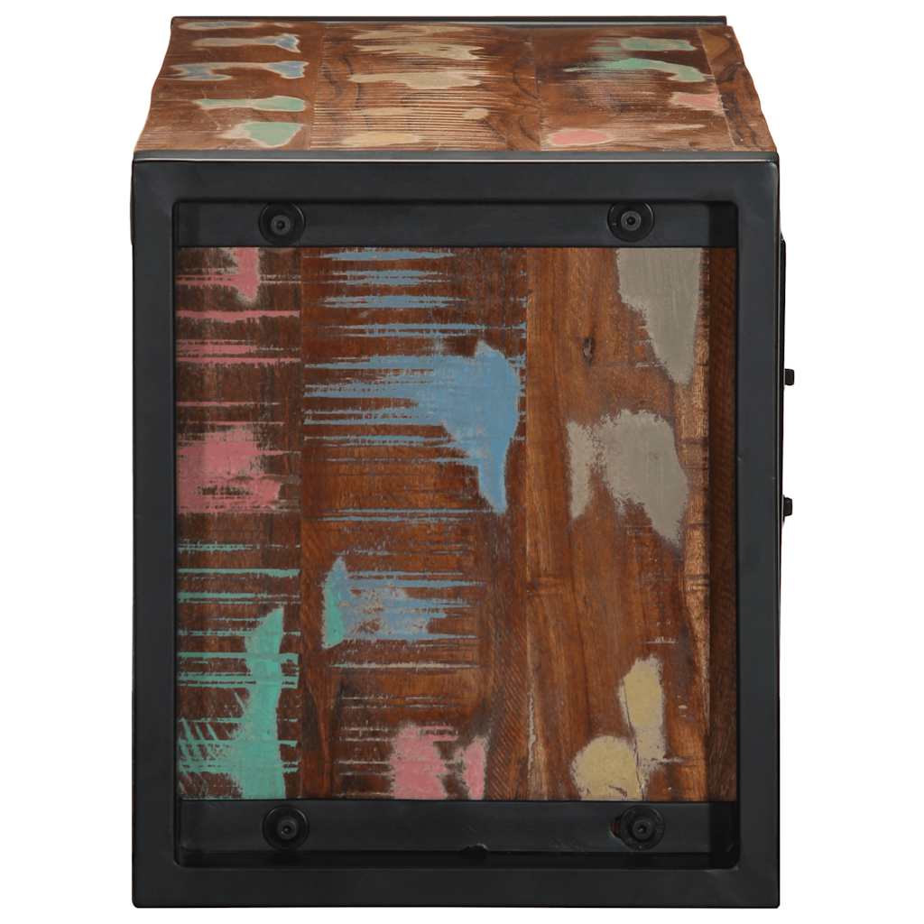 vidaXL Dulap TV 80x30x35 cm lemn masiv recuperat