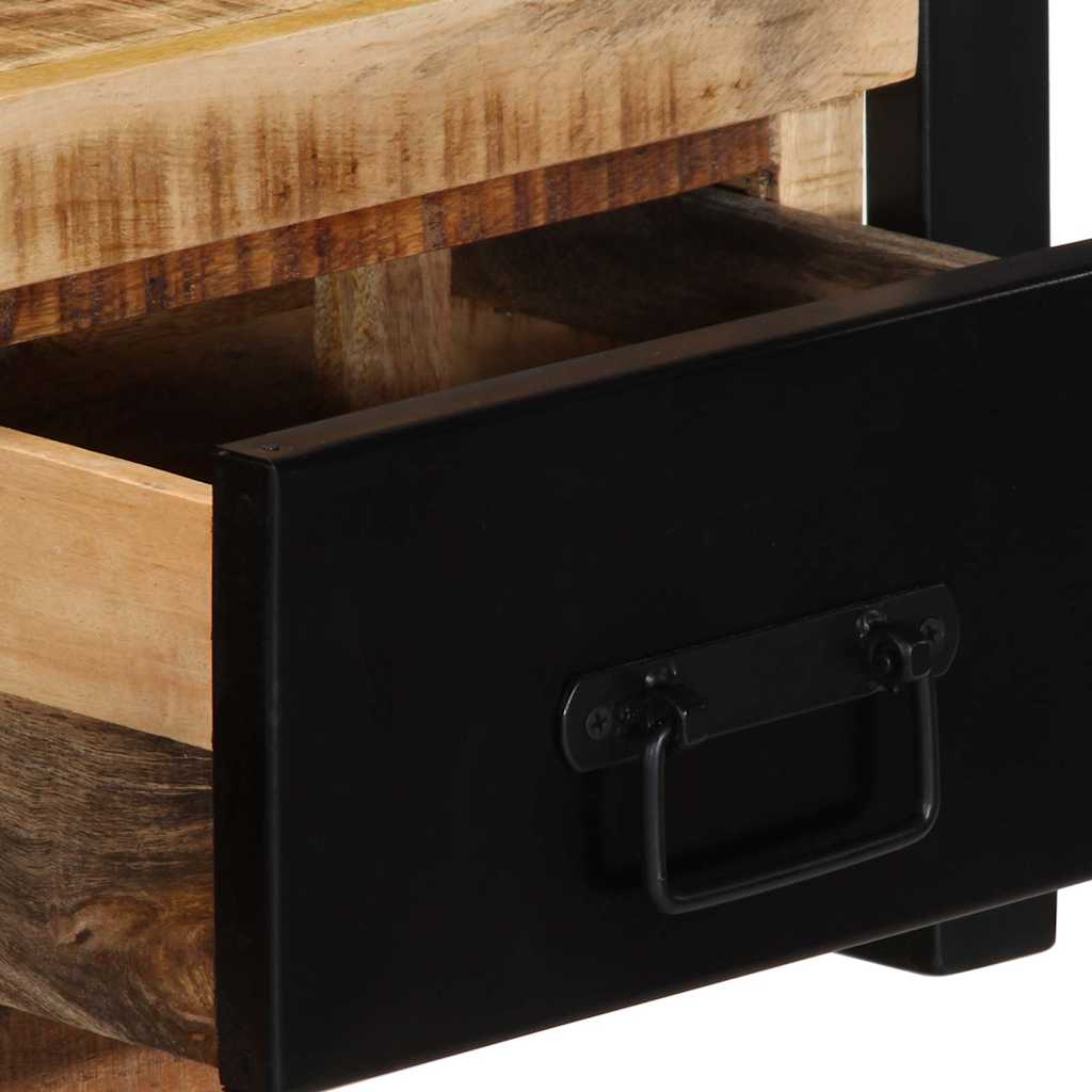 vidaXL Dulap TV 100x30x25 cm lemn masiv de mango