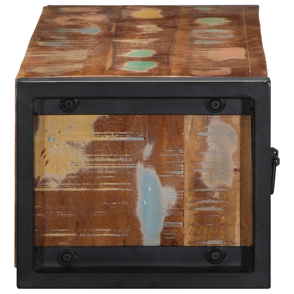 vidaXL Dulap TV 100x30x25 cm lemn masiv recuperat