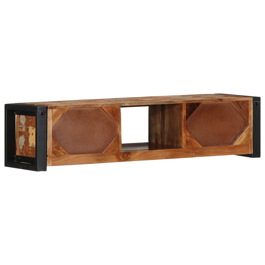 vidaXL Dulap TV 100x30x25 cm lemn masiv recuperat